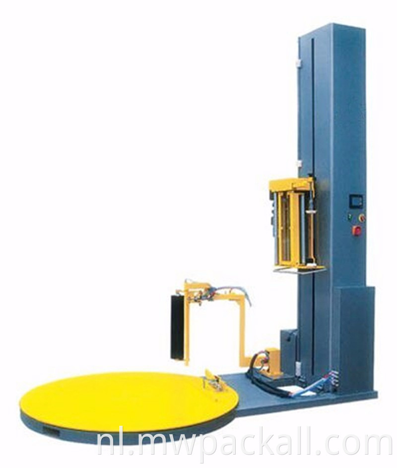 China Factory Supply Automatische Online Strech Film Pallet Wrapping Machine